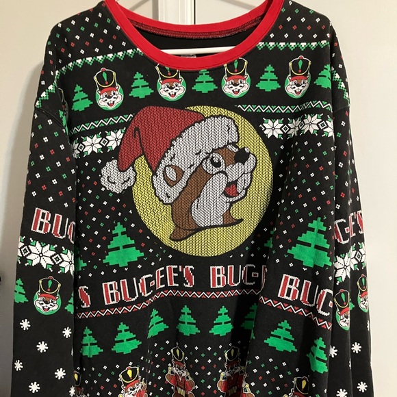 Bucees Christmas Sweatshirt 2XL - Picture 1 of 2